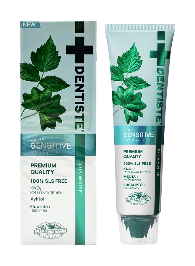 DENTISTE Ultra Sensitive Toothpaste Tube 100 Gram - Image 1