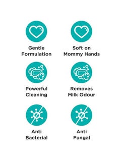 mee mee Mild Baby Liquid Laundry Detergent Food Grade Removes Milk Odour Ph Balanced Anti Bacterial For Baby Clothes (Bottle) (300 Ml Bottle)  - Image 4