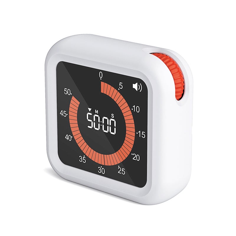 Digital Productivity Timer Visual Count Up/Down Function Magnetic Rechargeable Clock with Stand and Large LED Display Silent Operation Volume Adjustable Kids Time Management Tool for Testing Exercise Game Teaching Learning Kitchen Cooking - Image 1