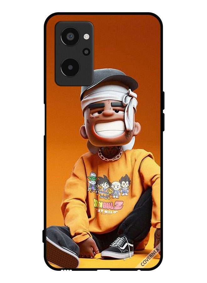 Covernex Protective Case Cover For Realme 9i Tired Injured Boy Art - Image 1