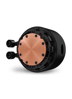 NZXT NZXT Kraken Elite 240 RGB AIO Liquid Cooler, LCD Display & RGB Fans, 240mm Radiator, Copper Water Block, 2x 120mm F120 RGB Fans, 500-1500RPM Fan Speed, 17.48-52.44CFM Airflow, Black | RL-KR24E-B1  - Image 4