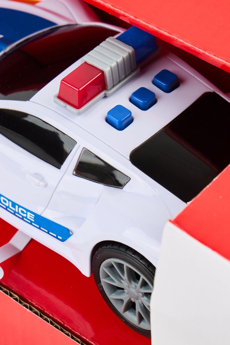 Ton O' Fun Lights And Sounds Police Car, White  - Image 5