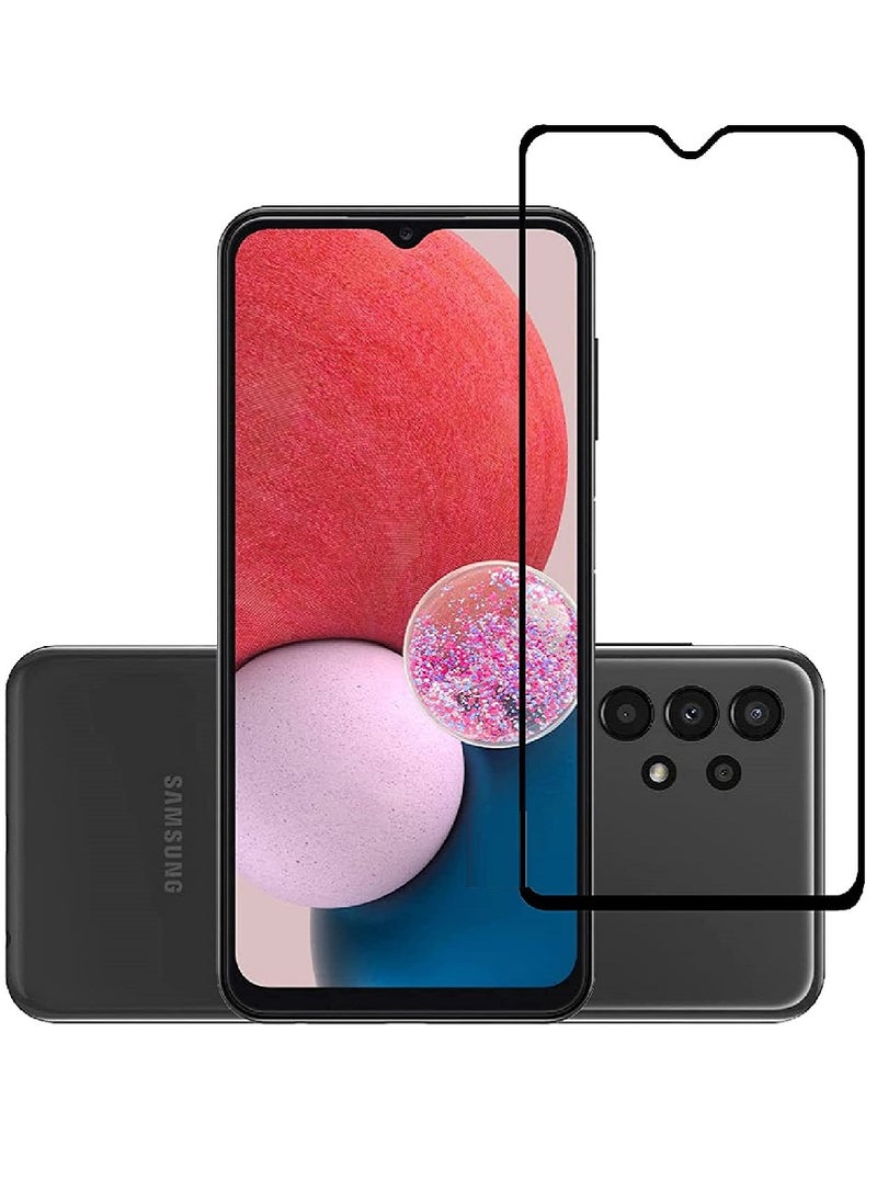 Super Tempered Glass Screen Protector 5D Designed For Samsung Galaxy A13 4G Full Glue Edge to Edge Full Screen Coverage And Bubble Free - Image 1