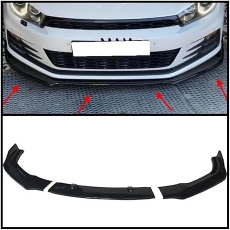 Wivplex Front Bumper Lip Splitter for VW Scirocco - Image 4