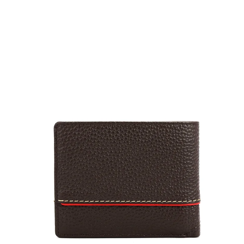 Da Milano  Chocolate Bifold Leather Mens Wallet for Men | Best Price UAE