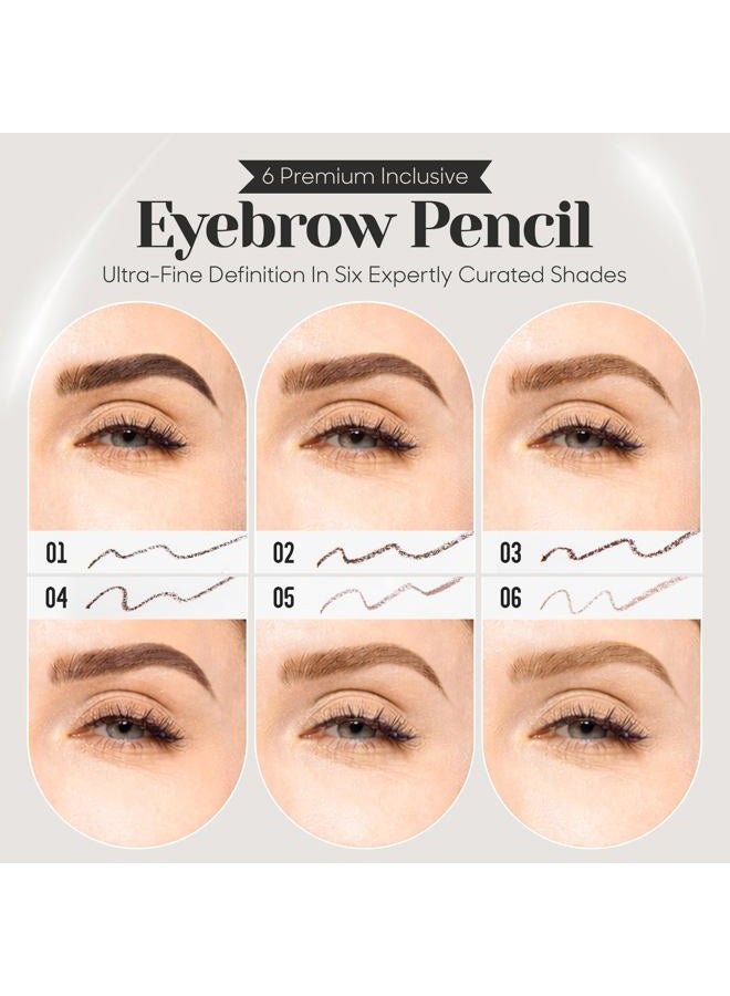 The BrowGal Skinny Eyebrow Pencil, 3 in 1 Water Resistant Pencil with spoolie, Sharp Tip for Define Brows, Espresso - Image 5