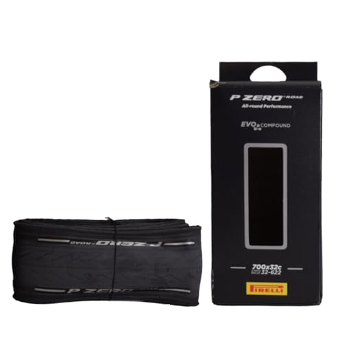 Pirelli P Zero Road 32-622 (700 x 32c) Bicycle Tires (Single) - Tube-Type Clincher Tire EVO Compound, TechBELT Carcass, Lightweight Design (1 Tire) - Image 1