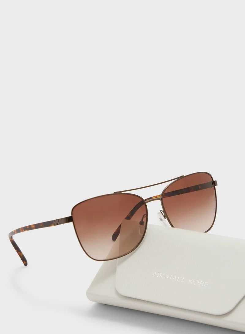 Michael Kors 0Mk1096 Aviator Sunglasses