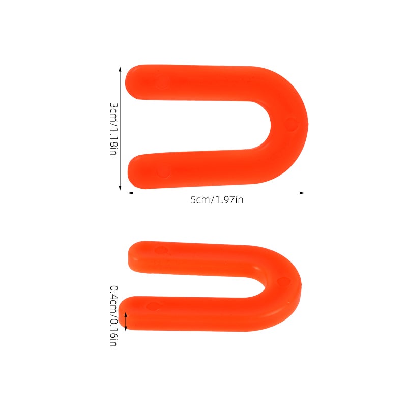Tile Levelers for Perfect Alignment with U-Shaped Spacers and Horseshoe Clips - Image 2