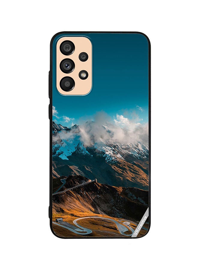 VR CREATIVE Protective Case Cover For Samsung Galaxy A53 5G Road And Mountains Design Multicolour - Image 1