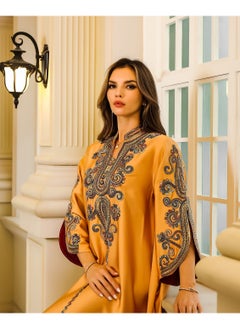 Abaya Rope Embroidery Dress. Orange. - pzsku/Z8050B481C74A3706017AZ/45/_/1731411266/ed3fd41e-b0ee-4af7-951f-acf901d6e941