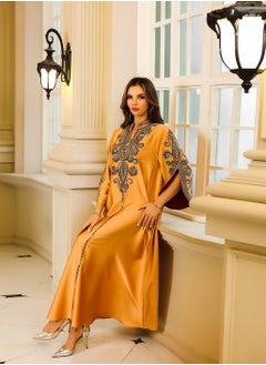 Abaya Rope Embroidery Dress. Orange. - pzsku/Z8050B481C74A3706017AZ/45/_/1731411271/4ea7fbbd-70af-4382-a592-0300a83ab9b2