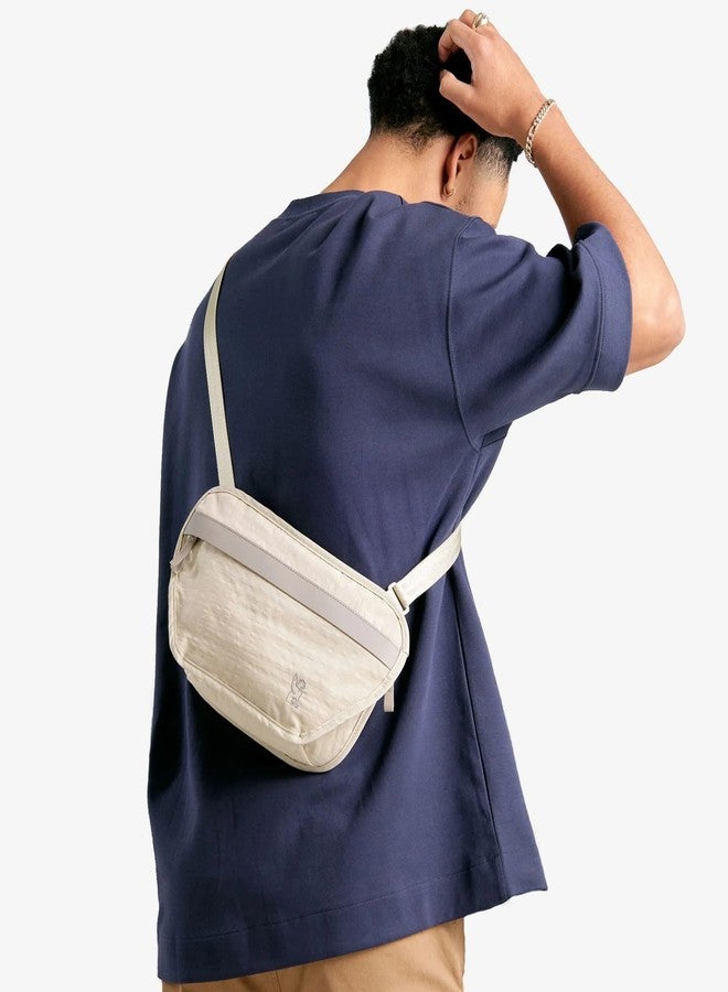 Chrome Industries Sodo Crossbody Sling Bag for Men and Women - Zippered Phone, Security & Hidden Pockets, Recycled Materials - Black - Image 3