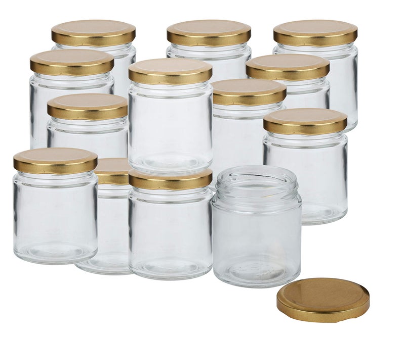 Pure Source India Airtight Glass Spice Jar Container, 50 Gm, 24 Pieces, Clear - Image 5