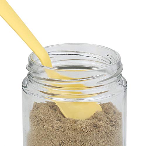 Pure Source India Airtight Glass Spice Jar Container, 50 Gm, 24 Pieces, Clear - Image 4
