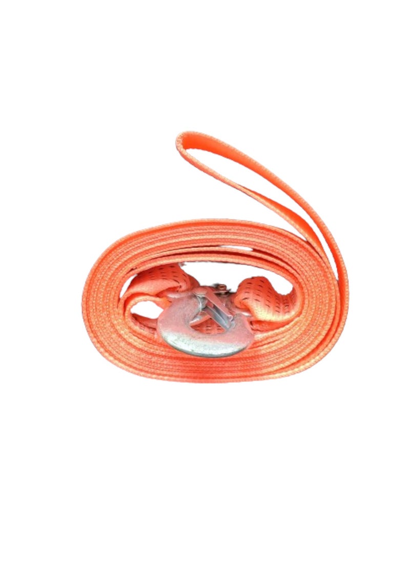AK KEMCO Car Towing Rope 3 Ton with Safety Hooks Vehicle Recovery Rope for Hauling with 4 Meter Length  - Image 1