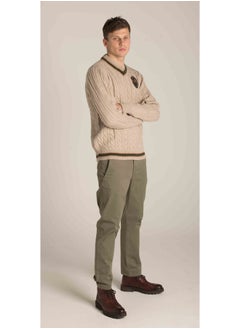 Marco Bergamo V-NECK PATCHED LOGO PULLOVER  - Image 2