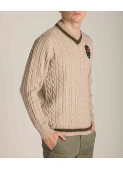 Marco Bergamo V-NECK PATCHED LOGO PULLOVER  - Image 3
