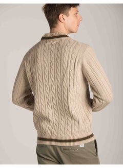 Marco Bergamo V-NECK PATCHED LOGO PULLOVER  - Image 4