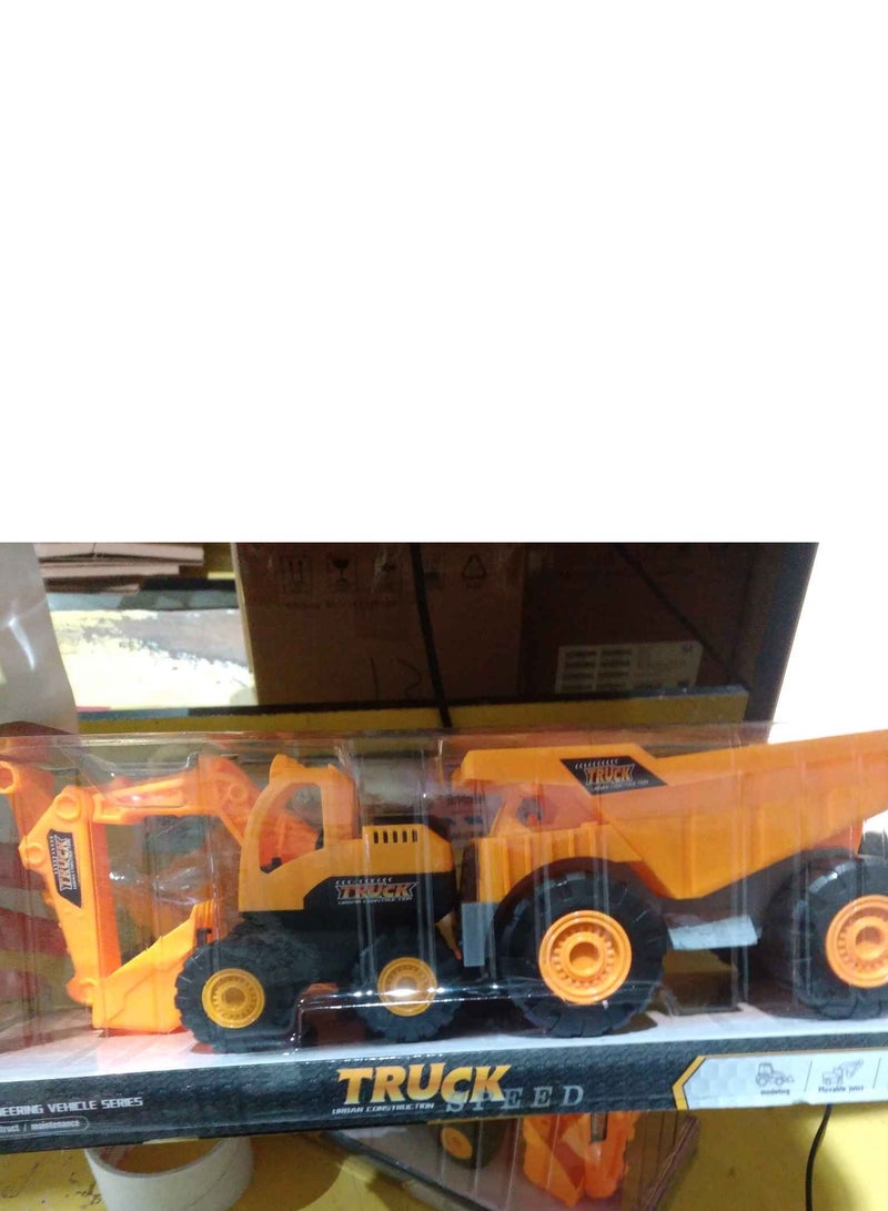TRUCKTEC Construction Truck Toy Vehicle Playset - Image 2