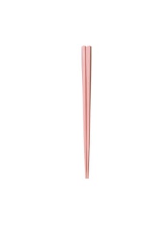 Japanese-style Alloy Chopsticks Hexagonal Non-slip Macaron Color Household Meal Sharing One Person Chopsticks Community Group Purchase In Stock Wholesale-Color:Peach-Specifications:22.5 [macaron Hexagonal Chopsticks]]