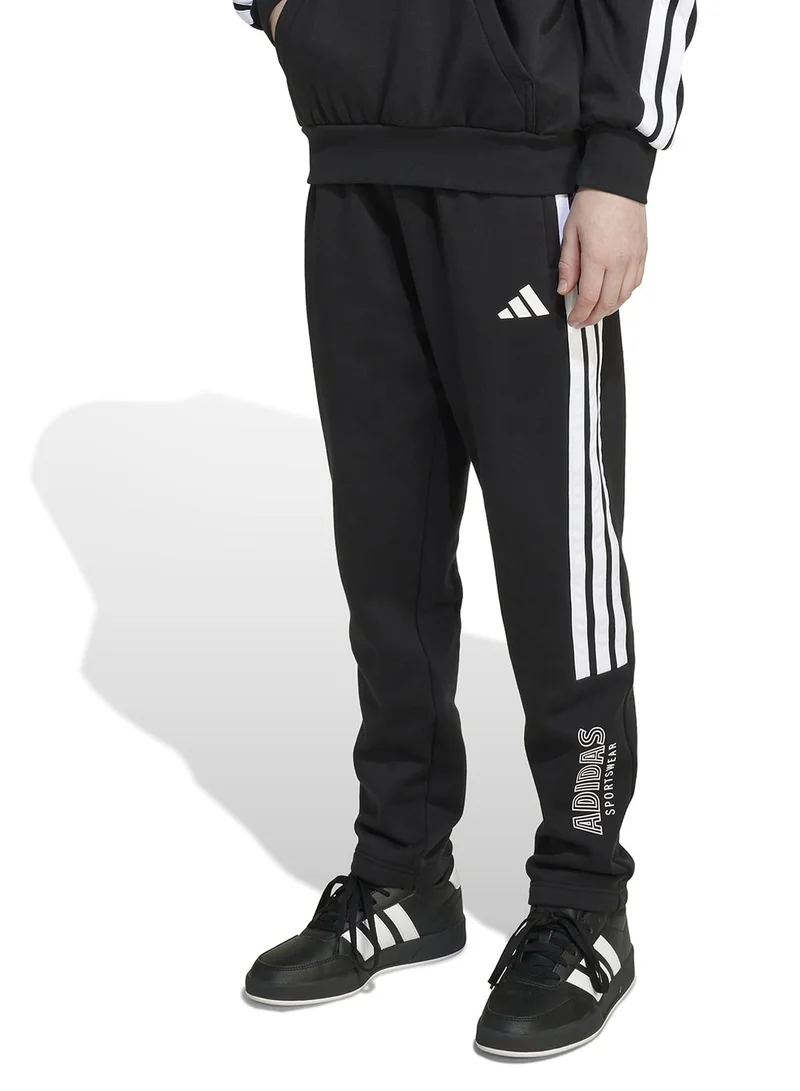 adidas بنطلون أطفال أسود