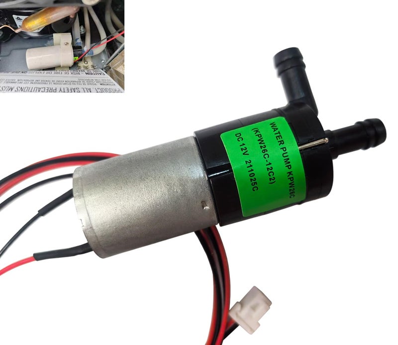 ousted KPW26C-12C2 Water Pump KPW26C Compatible with G E Profile Opal 2.0 Countertop Nugget Ice Maker,DC 12V,OEM - Image 1
