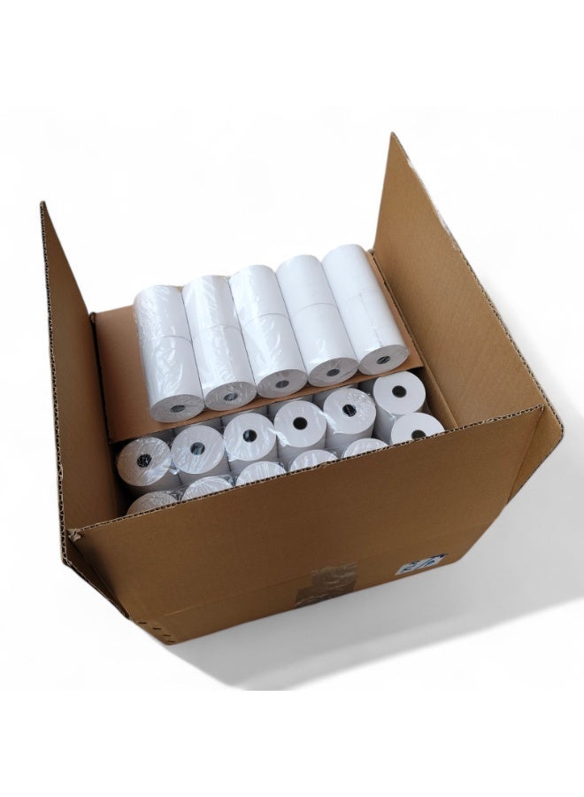 Thermal cash register roll (carton containing 70 rolls), roll length 60 meters - Image 2