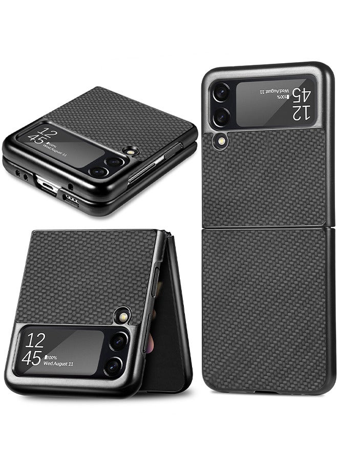 Depend Case For Samsung Galaxy Z Flip 4, Built In Front Screen Protector, Shock Resistant And Fall Proof, Hidden Hinge Ultra Slim Fashion Suitcase Shaped Protection Cover For Flip 4 - Image 1