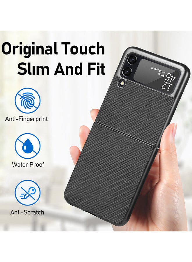 Depend Case For Samsung Galaxy Z Flip 4, Built In Front Screen Protector, Shock Resistant And Fall Proof, Hidden Hinge Ultra Slim Fashion Suitcase Shaped Protection Cover For Flip 4 - Image 2
