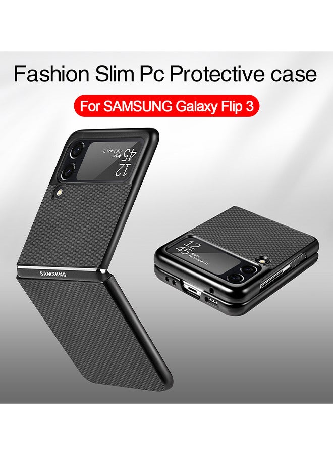 Depend Case For Samsung Galaxy Z Flip 4, Built In Front Screen Protector, Shock Resistant And Fall Proof, Hidden Hinge Ultra Slim Fashion Suitcase Shaped Protection Cover For Flip 4 - Image 3