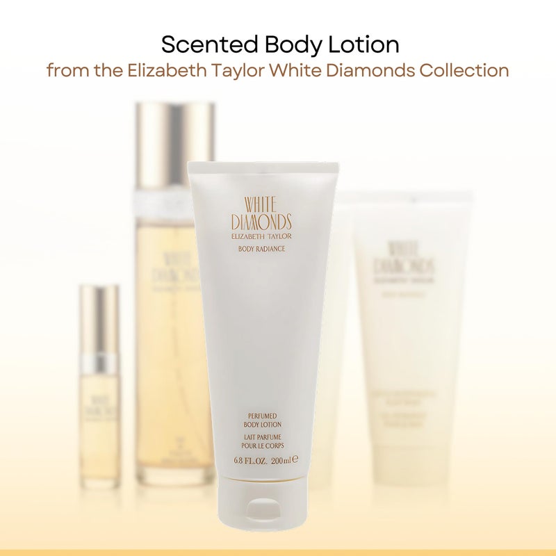 Elizabeth Taylor White Diamonds Perfumed Body Lotion for Women, 6.8-Ounce - Image 2