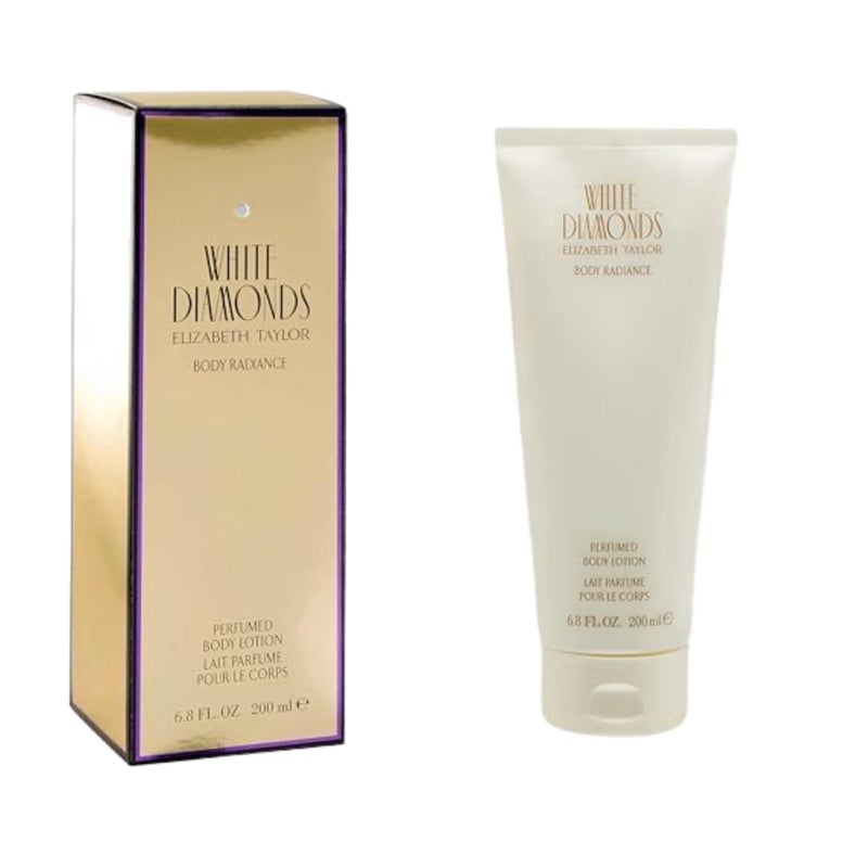 Elizabeth Taylor White Diamonds Perfumed Body Lotion for Women, 6.8-Ounce - Image 1