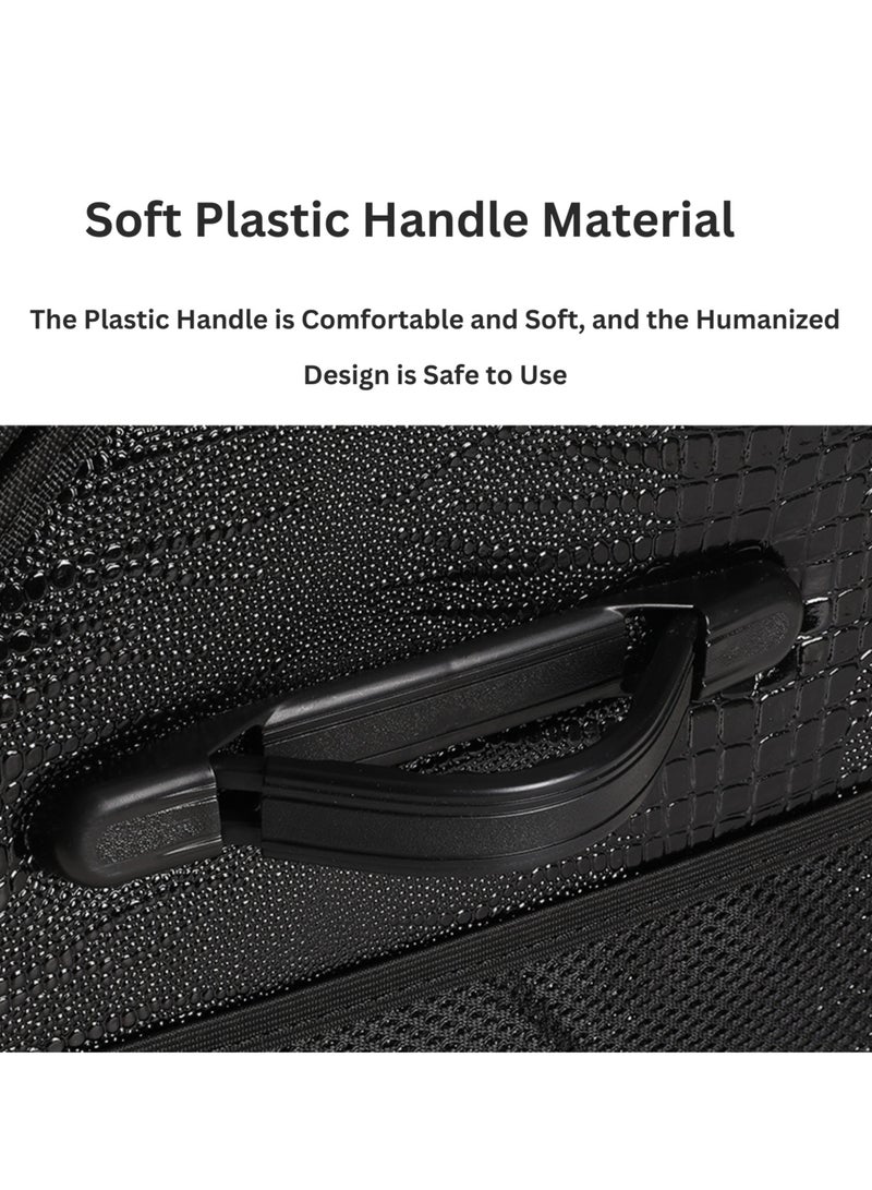 Manful Outdoor Foldable Car Trunk Storage Box Black, Car Storage Box, Thick Leather Storage Box Storage Box, Foldable - Image 5