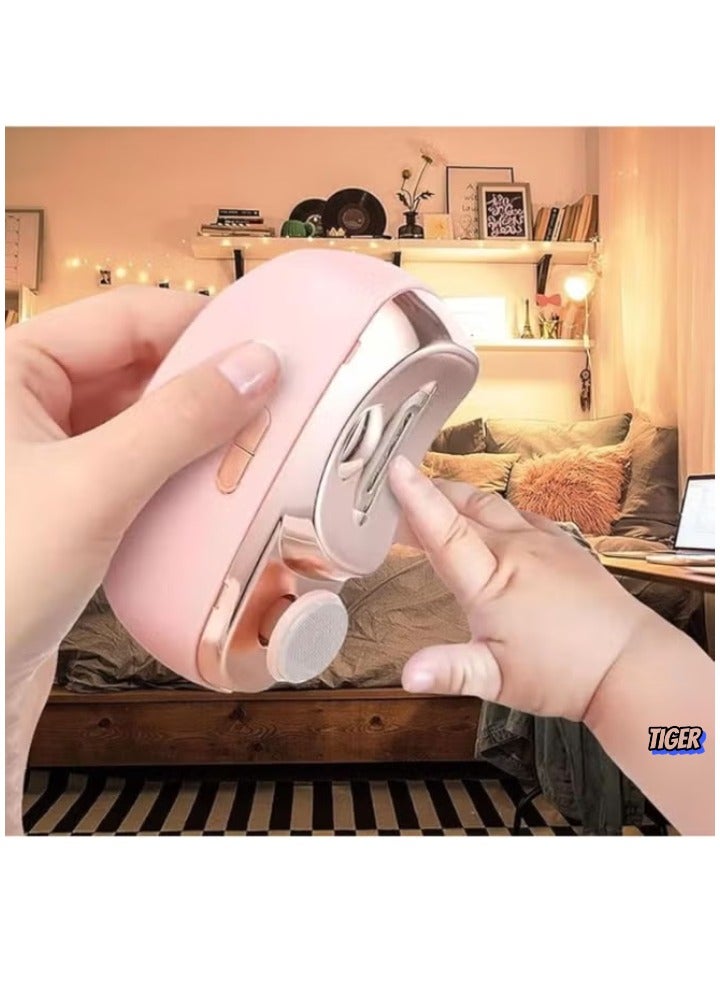 TIGER Electric Automatic Nail Clipper – Rechargeable, Precision Cutting for Hands & Feet, Safe & Easy to Use, Ideal for Seniors, Adults, and Kids, Ergonomic Design, Battery-Powered Nail Care Tool - Image 2