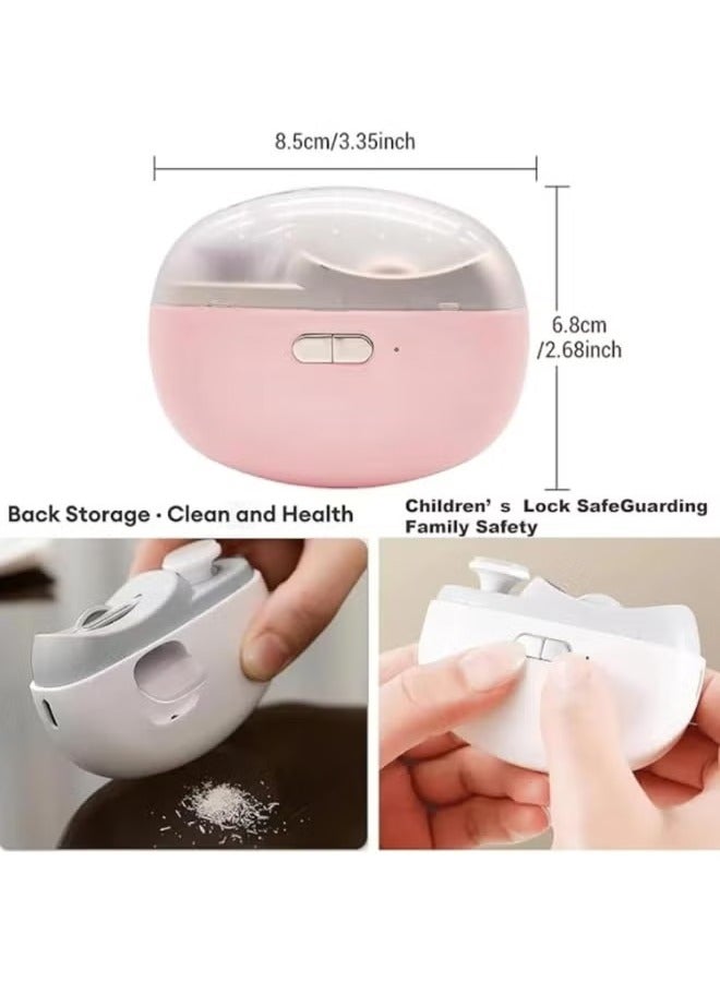 TIGER Electric Automatic Nail Clipper – Rechargeable, Precision Cutting for Hands & Feet, Safe & Easy to Use, Ideal for Seniors, Adults, and Kids, Ergonomic Design, Battery-Powered Nail Care Tool - Image 3