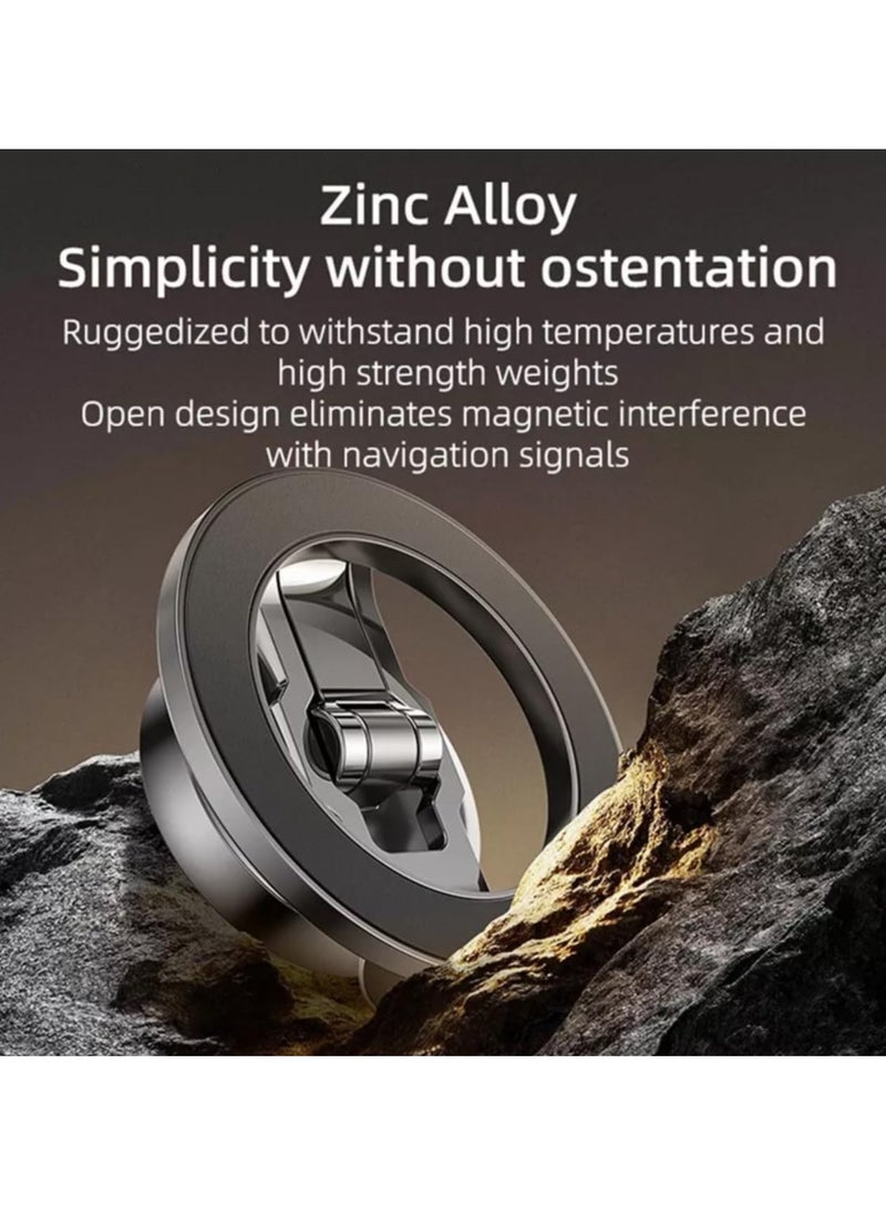 TIGER Magnetic Car Mount Holder D20 – Strong Magnetic Grip, Adjustable Phone Mount for Universal Compatibility with Smartphones & GPS Devices - Image 4