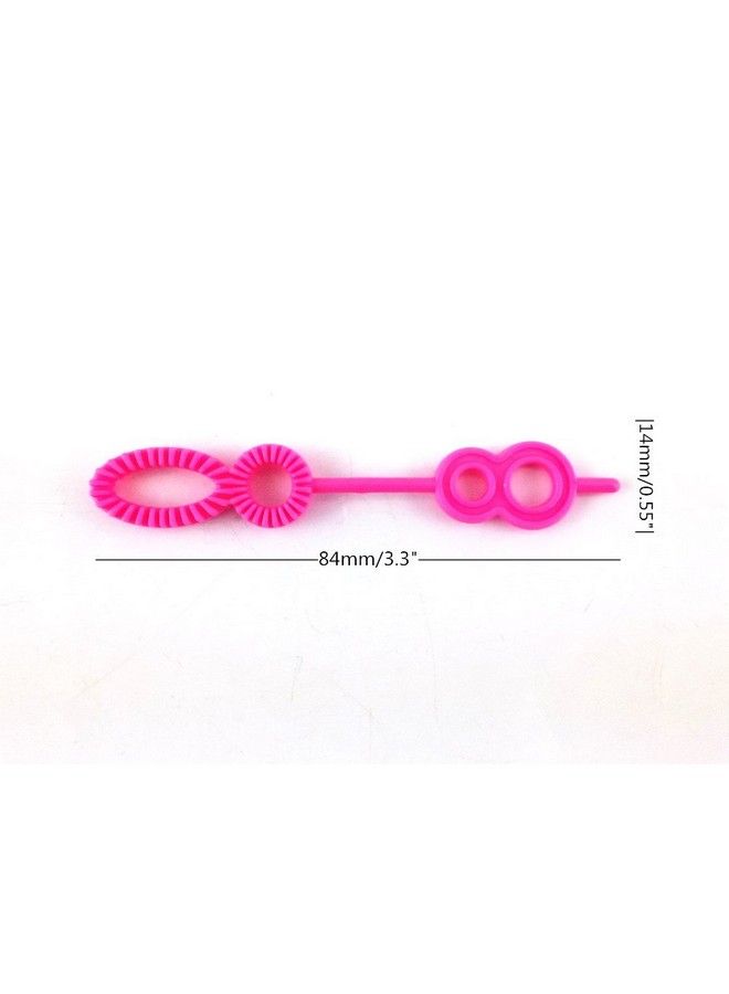 HONBAY 50Pcs Colorful Multihole Bubble Wands - Image 4