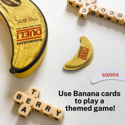 Bananagrams Duel: Ultimate 2 Player Travel Game | Small Space Word Race - Image 4