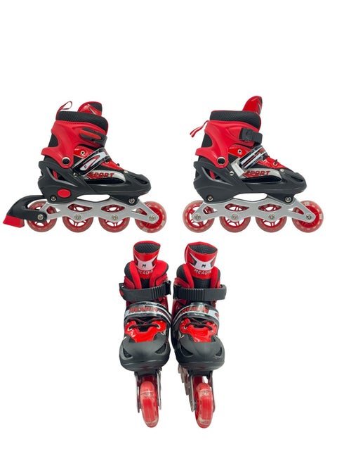 Creative Professional Multi-Purpose Single Row Roller Skates Indoor Outdoor Skate Shoes for Kids Beginners Adults Women Men Skate Shoes