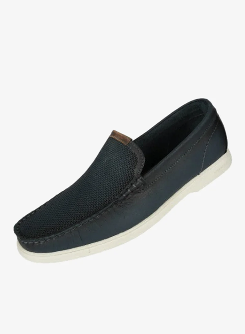 DEMOCRATA 032-130 Democrata Mens Casual Loafer Slip on Shoes 226201-001 Navy