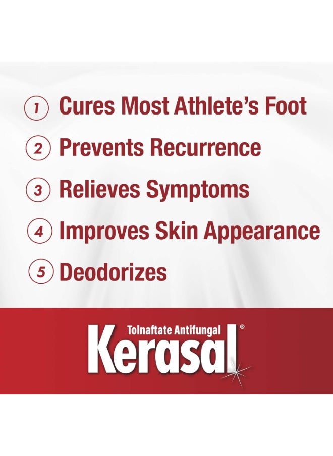 Kerasal Kerasal 5-in-1 Athlete's Foot Silky Clear Gel, 0.42 oz  - Image 3