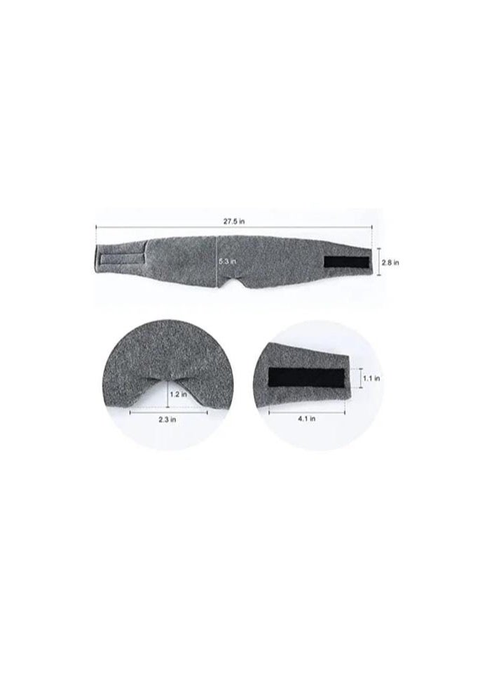 قناع نوم مودال ناعم كالوسادة من مافوجيل - قناع نوم فائق النعومة وجيد التهوية للرجال والنساء - Image 3