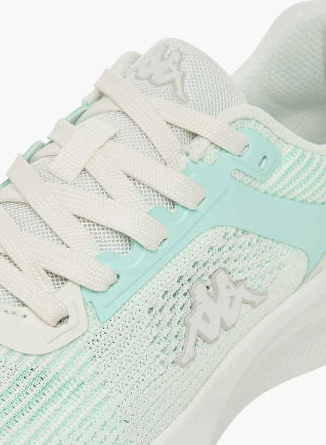 كابا Womens Panelled Lace-Up Sports Shoes with Pull Tab
