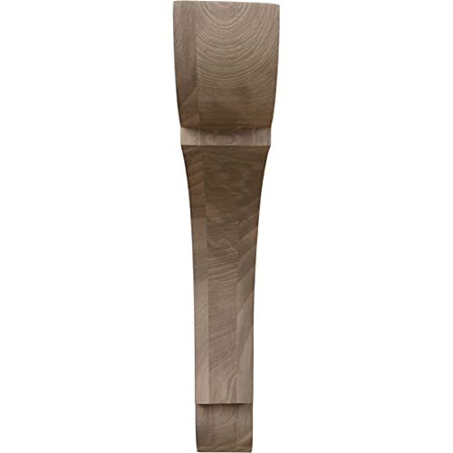 Ekena Millwork BKTW01X10X10OLWA Large Olympic Wood Wood Brackets 1 34W x 10D x 10H Walnut - Image 3