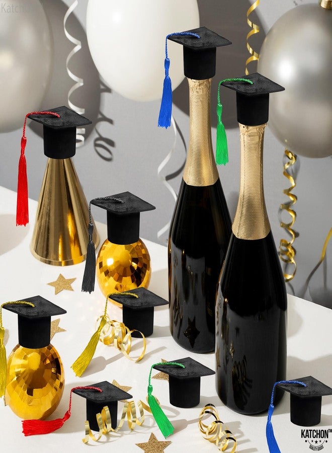 KatchOn, Mini Graduation Hats Decorations - Pack of 25 | Multi Mini Graduation Caps With Tassels | Graduation Hats Decoration For Graduation Caps For Bouquets | Graduation Decorations 2025 - Image 4
