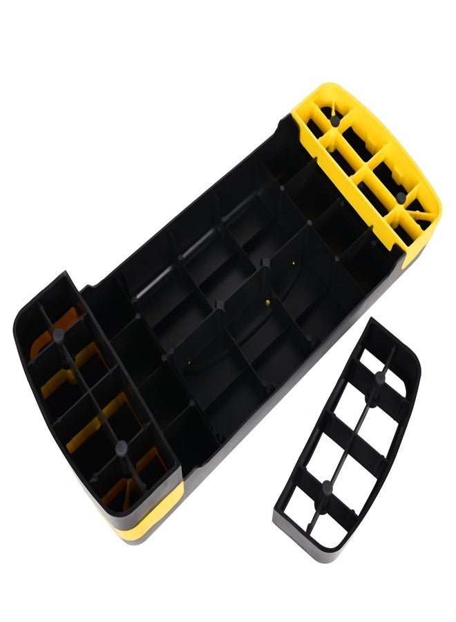 Burnlab Aerobic Stepper, Two Height Level Adjustments - 4 inches and 6 inches, Slip-Resistant & Shock Absorbing Platform for Extra-Durability (yellow) - Image 3