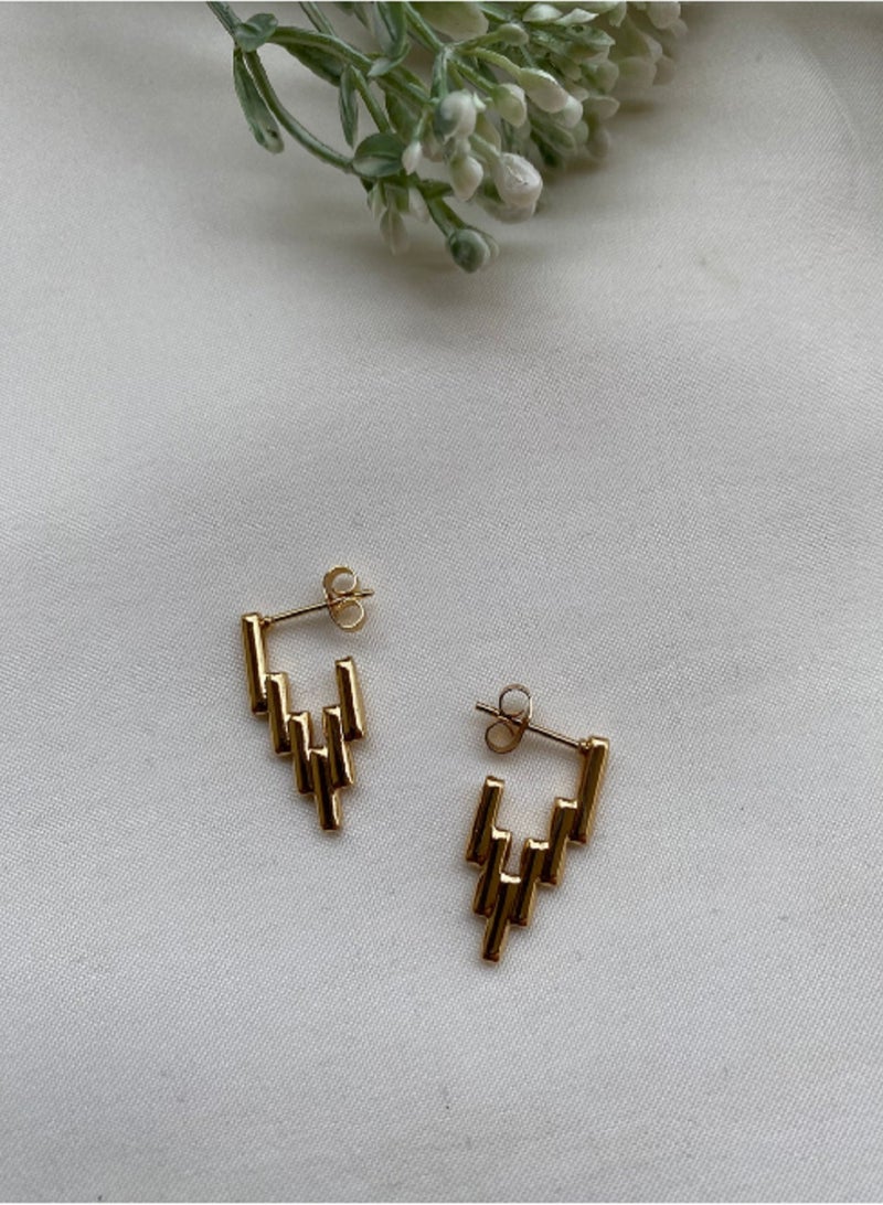 MANIKAN Geometric Minimalist Earrings - Image 1