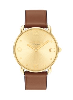 COACH Women's Analog Round Shape Leather Wrist Watch 14504201 - 36 Mm  - Image 2