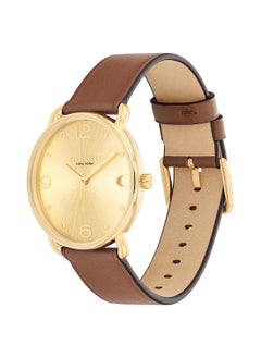 COACH Women's Analog Round Shape Leather Wrist Watch 14504201 - 36 Mm  - Image 1